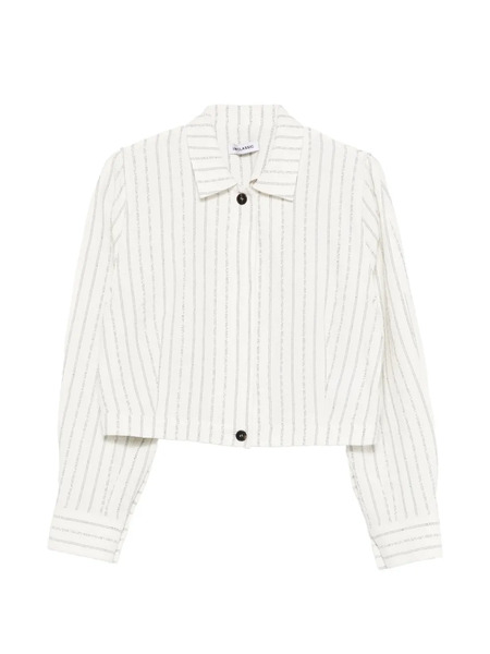  Low Classic Chaqueta A Rayas - Blanco 