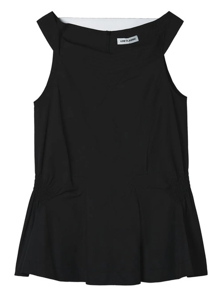  Low Classic Top Fruncido - Negro 