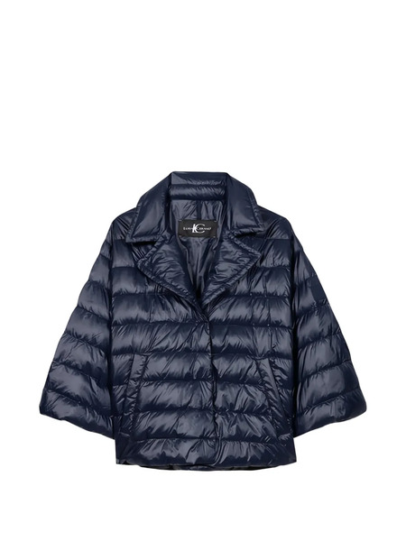  Luisa Cerano Chaqueta Estilo Capa - Azul 