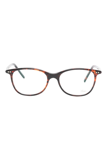  Lunor Gafas Con Montura Rectangular - Marrón 