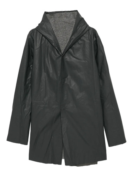  Ma+ Abrigo Con Capucha - Negro 