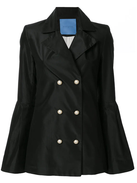  Macgraw Blazer Wing De Seda - Negro 