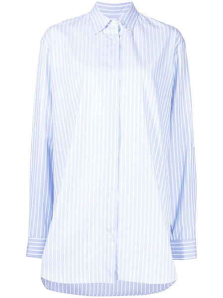  Macgraw Camisa Critic Oversize A Rayas - Azul 