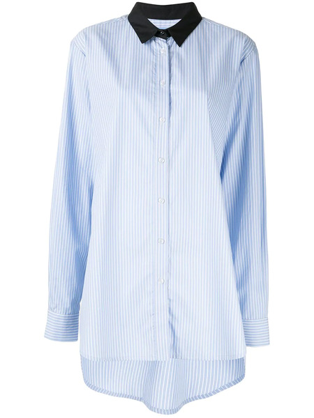  Macgraw Camisa Truth A Rayas - Azul 