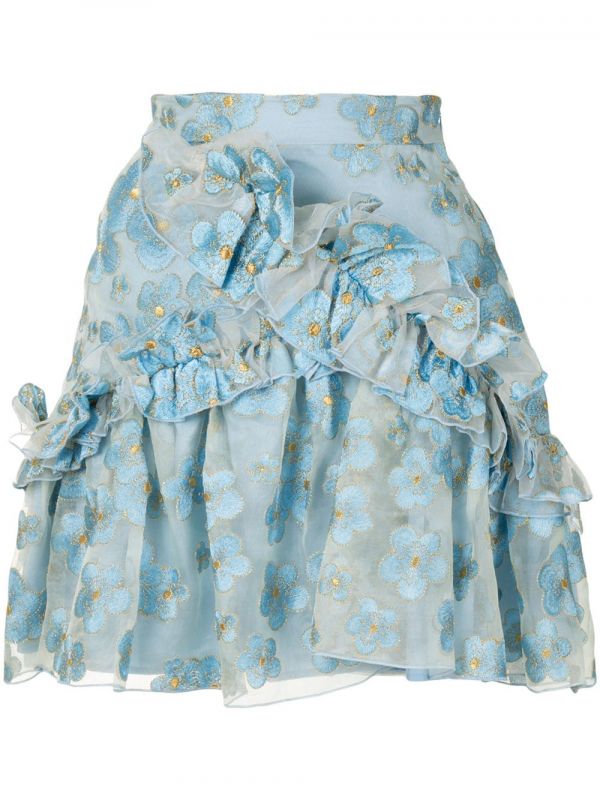  Macgraw Falda Corta Souffle - Azul 