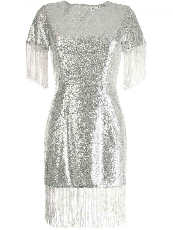  Macgraw Vestido Potion - Plateado 