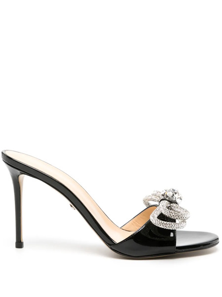  Mach & Mach Mules Double-bow - Negro 
