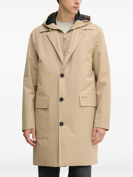  Mackage Abrigo Mathias Con Capucha - Neutro 