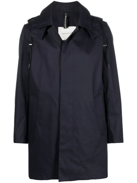  Mackintosh Abrigo Cambridge Con Capucha - Azul 