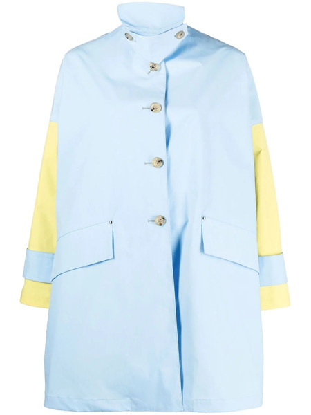  Mackintosh Abrigo Humbie Acampanado - Azul 