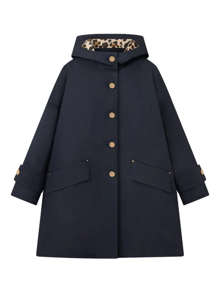  Mackintosh Abrigo Humbie Con Capucha - Azul 