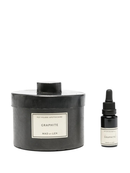  Mad Et Len Popurrí Graphite De 12 Ml - Negro 