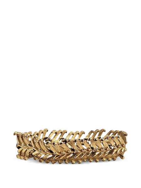  Madison Pulsera De Eslabones Chevron - Dorado 