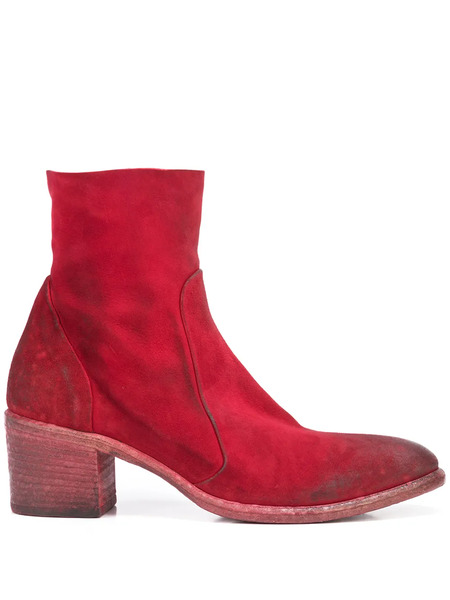  Madison.maison Botines De Ante - Rojo 