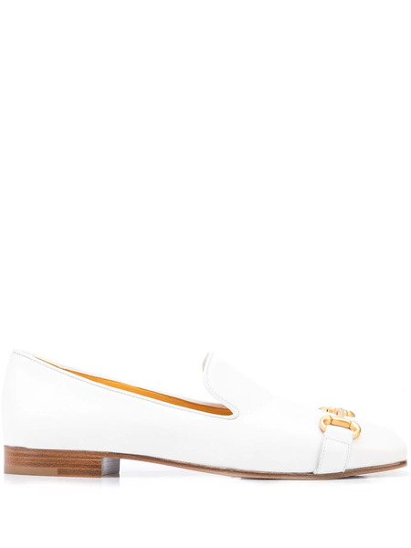  Madison.maison Mocasines Con Puntera Cuadrada - Blanco 