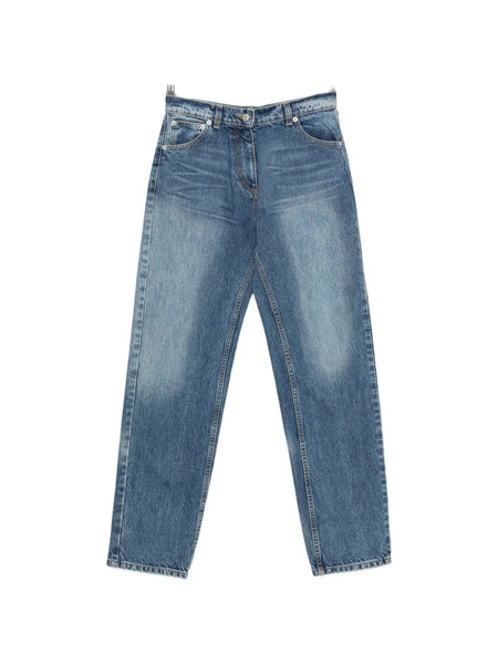  Magda Butrym Faded-effect Straight-leg Jeans - Azul 
