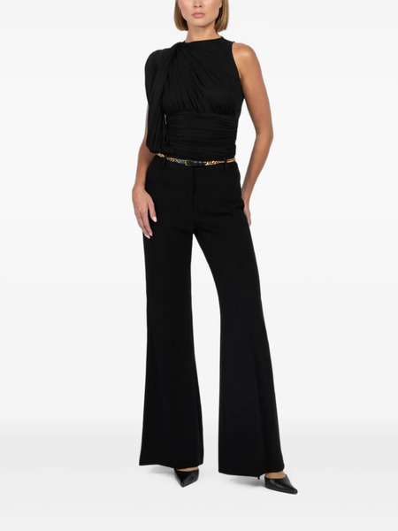  Magda Butrym Top Drapeado - Negro 