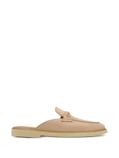  Magnanni Mules Planos Con Ribete - Neutro 