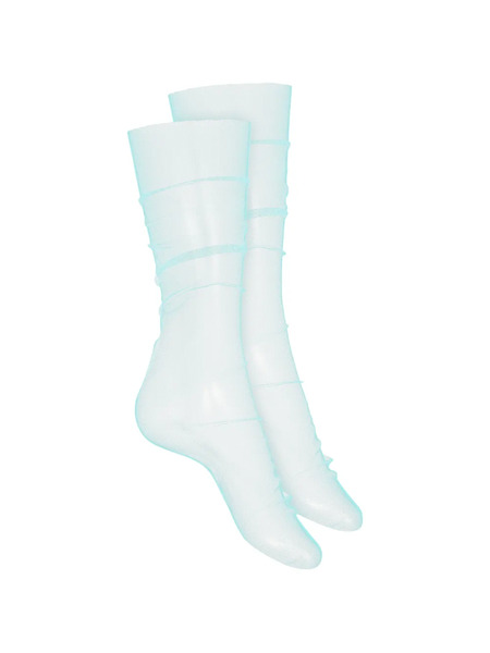  Maison Close Calcetines De Tul - Azul 