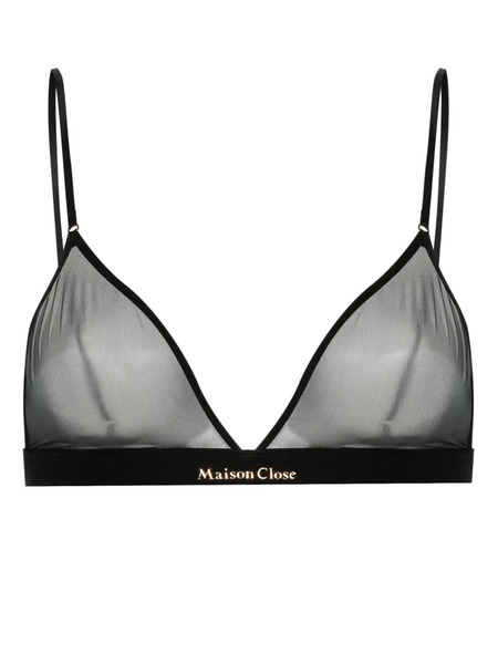  Maison Close Corpiño Double Sens Triangular - Negro 