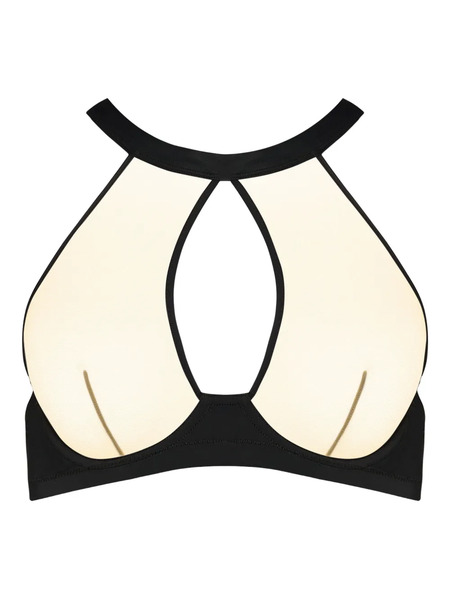  Maison Close Sujetador Pure Tentation Triangular - Negro 
