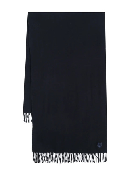  Maison Kitsuné Bufanda Con Parche Fox - Azul 
