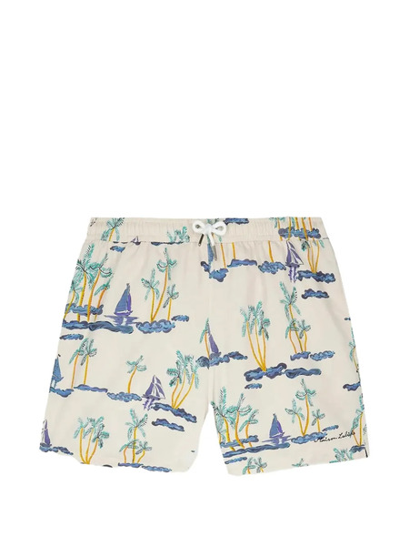  Maison Labiche Bañador Con Estampado De Barcos - Neutro 