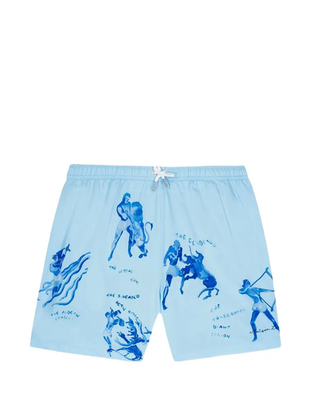  Maison Labiche Bañador Ulysse Estampado - Azul 
