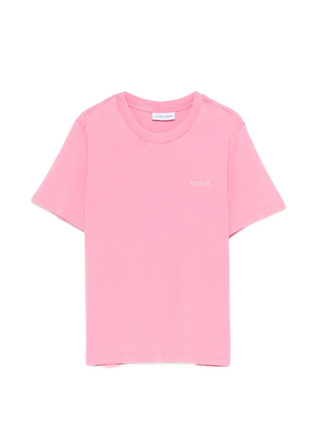  Maison Labiche Camiseta Con Letras - Rosa 