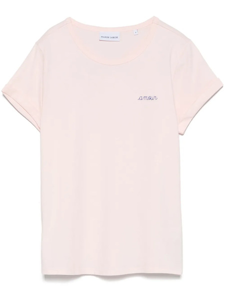  Maison Labiche Camiseta Poitou Amour - Rosa 