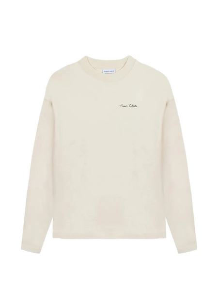  Maison Labiche Sudadera Con Logo Bordado - Neutro 