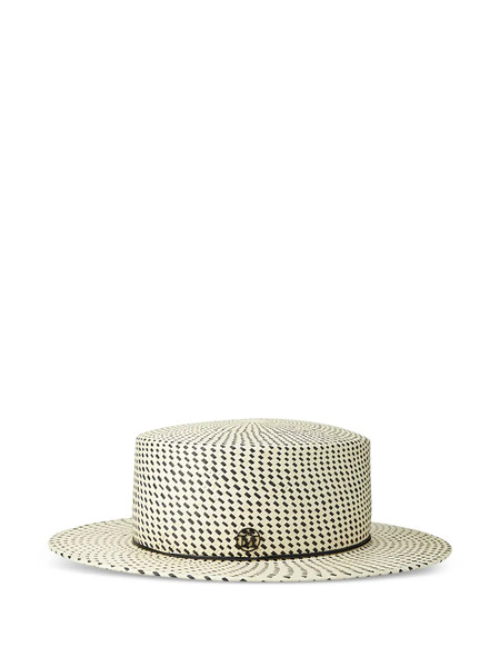  Maison Michel Gorro Kiki Estampado - Neutro 