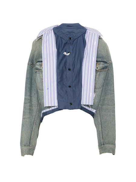  Maison Mihara Yasuhiro Chaqueta Con Botones - Azul 