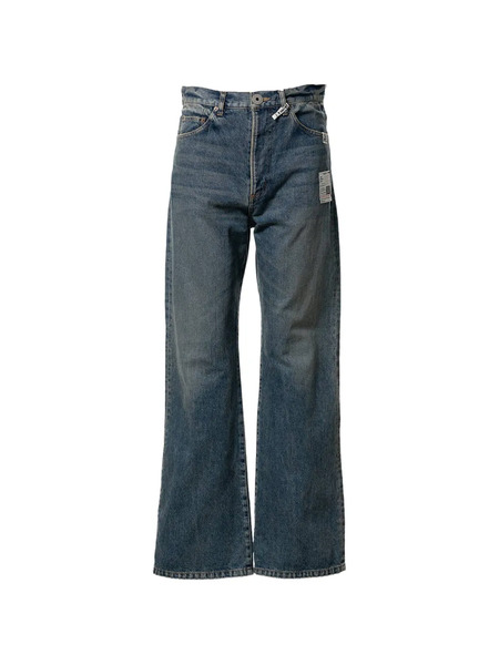  Maison Mihara Yasuhiro Vaqueros Acampanados - Azul 