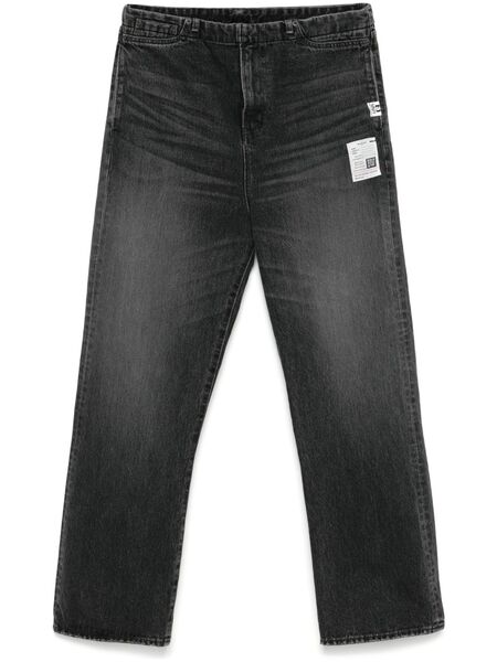  Maison Mihara Yasuhiro Vaqueros Rectos - Negro 