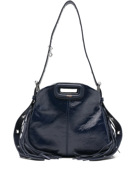  Maje Bolso Miss M Mini Con Flecos - Azul 