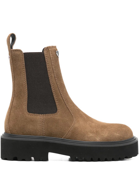  Maje Botas Con Lengüeta - Marrón 