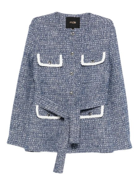 Maje Chaqueta Con Botones - Azul 