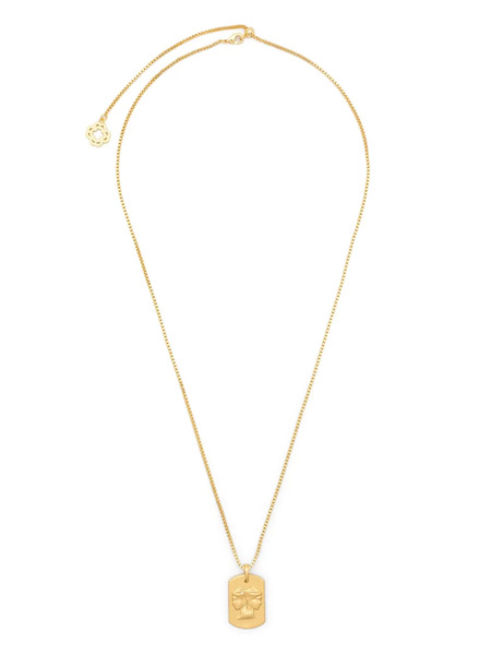  Maje Collar Con Emblema Gemini - Dorado 