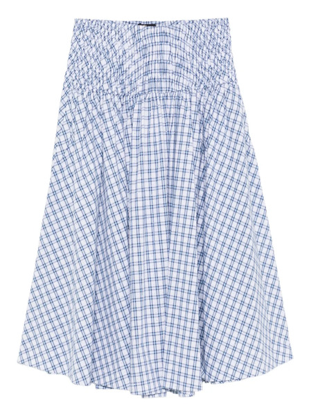  Maje Falda Midi Acampanada - Blanco 