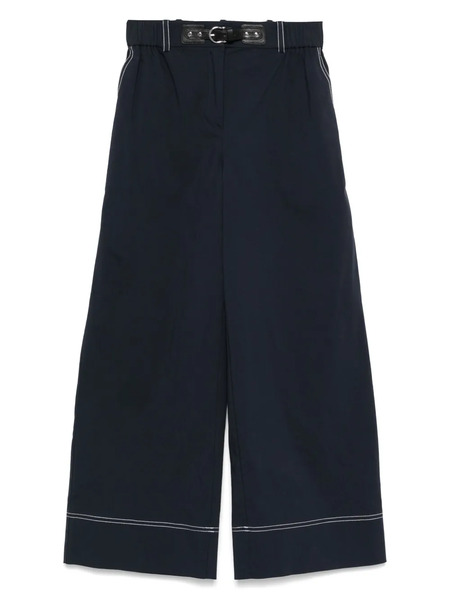  Maje Pantalones Anchos - Azul 