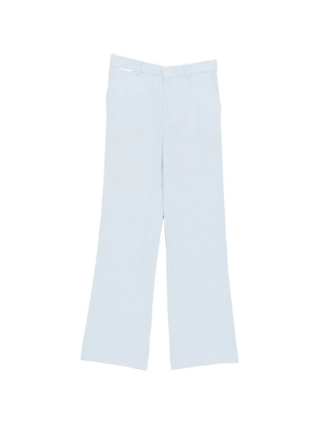  Maje Pantalones Rectos Con Bolsillo Lateral - Azul 