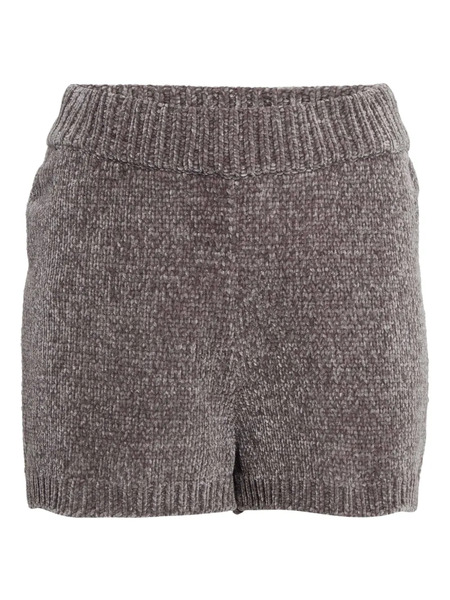  Majorelle Pantalones Cortos Denitza De Chenilla - Gris 