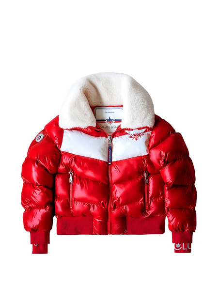  Malibu Chaqueta Apres Slick - Rojo 