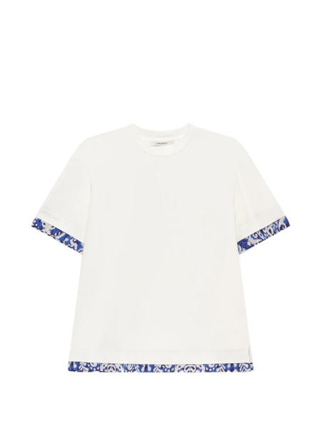  Maliparmi Camiseta Con Estampado Botánico - Blanco 