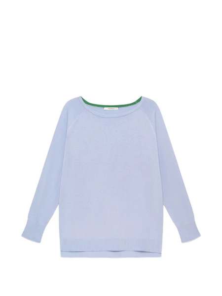  Maliparmi Jersey Con Ribete En Contraste - Azul 