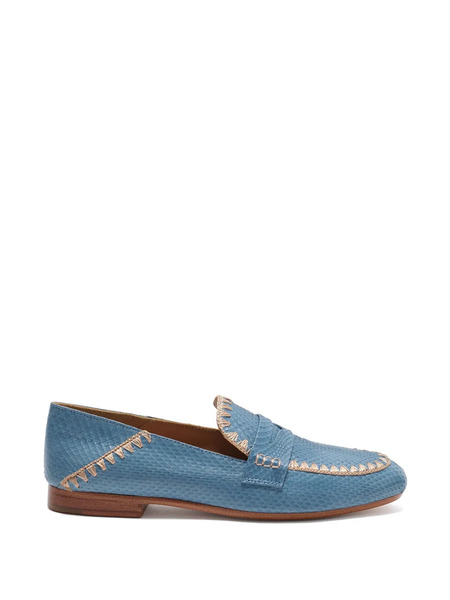  Maliparmi Mocasines De Ganchillo - Azul 
