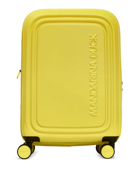  Mandarina Duck Maleta Con Logo En Relieve - Amarillo 