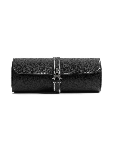  Manière De Voir Estuche Para Reloj Fred De Piel Granulada - Negro 
