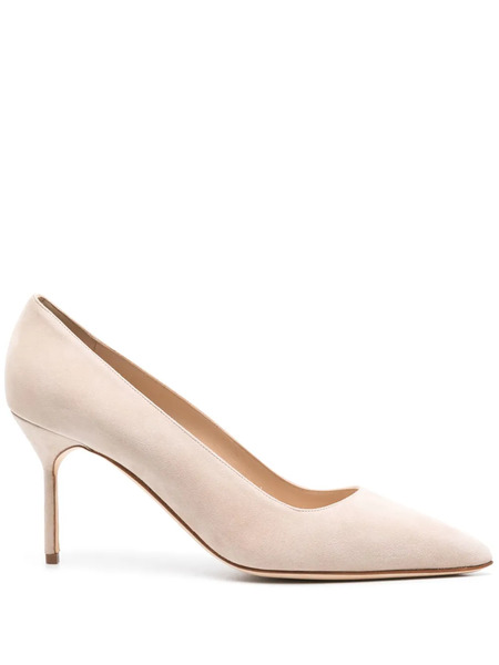  Manolo Blahnik Zapatos Bb Con Tacón De 70 Mm - Neutro 